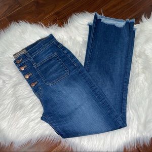 J. Crew Point Sur High Rise Demi Bootcut Jeans